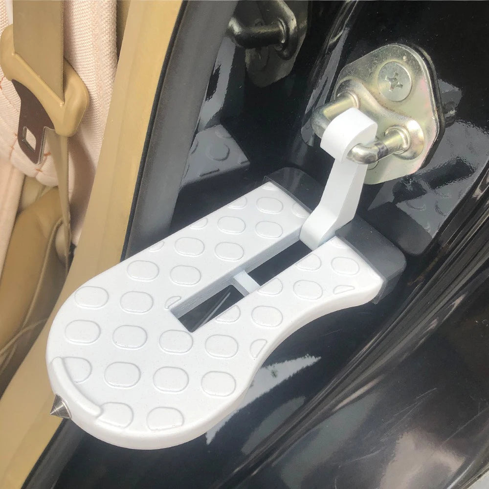 Portable Car Roof Step – Foldable Door Latch Hook Pedal