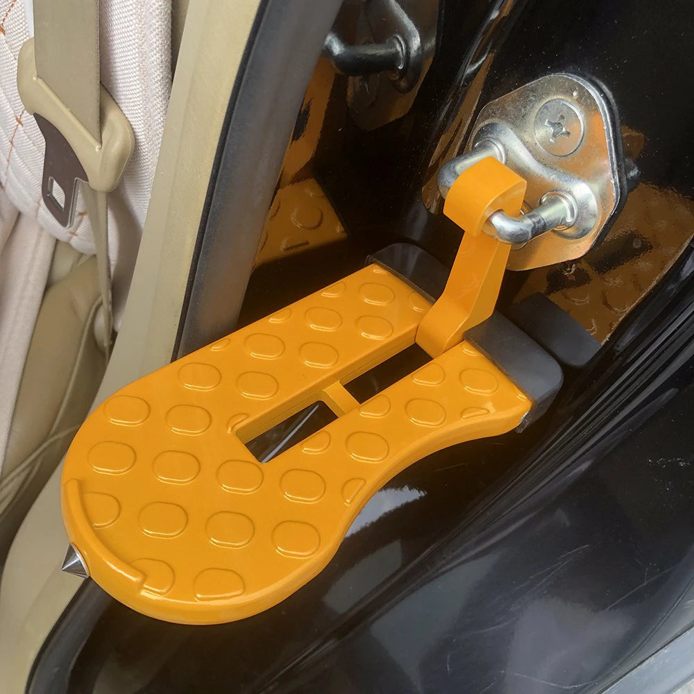 Portable Car Roof Step – Foldable Door Latch Hook Pedal